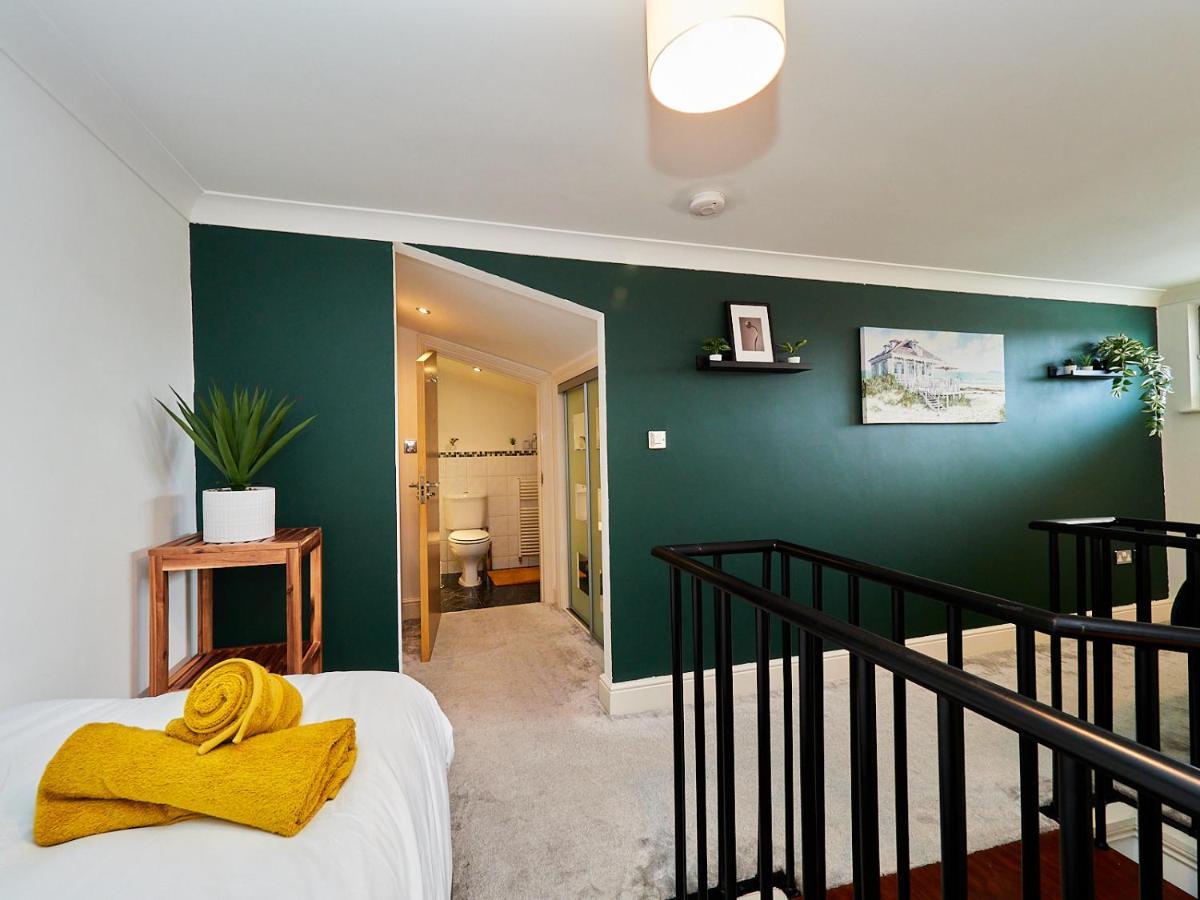 Emerald Suite - Two Story Duplex Apartment - Balcony - Contractors - Family - City Centre - Broadway Plaza - Five Ways - Sleeps 6 Birmingam Exterior foto