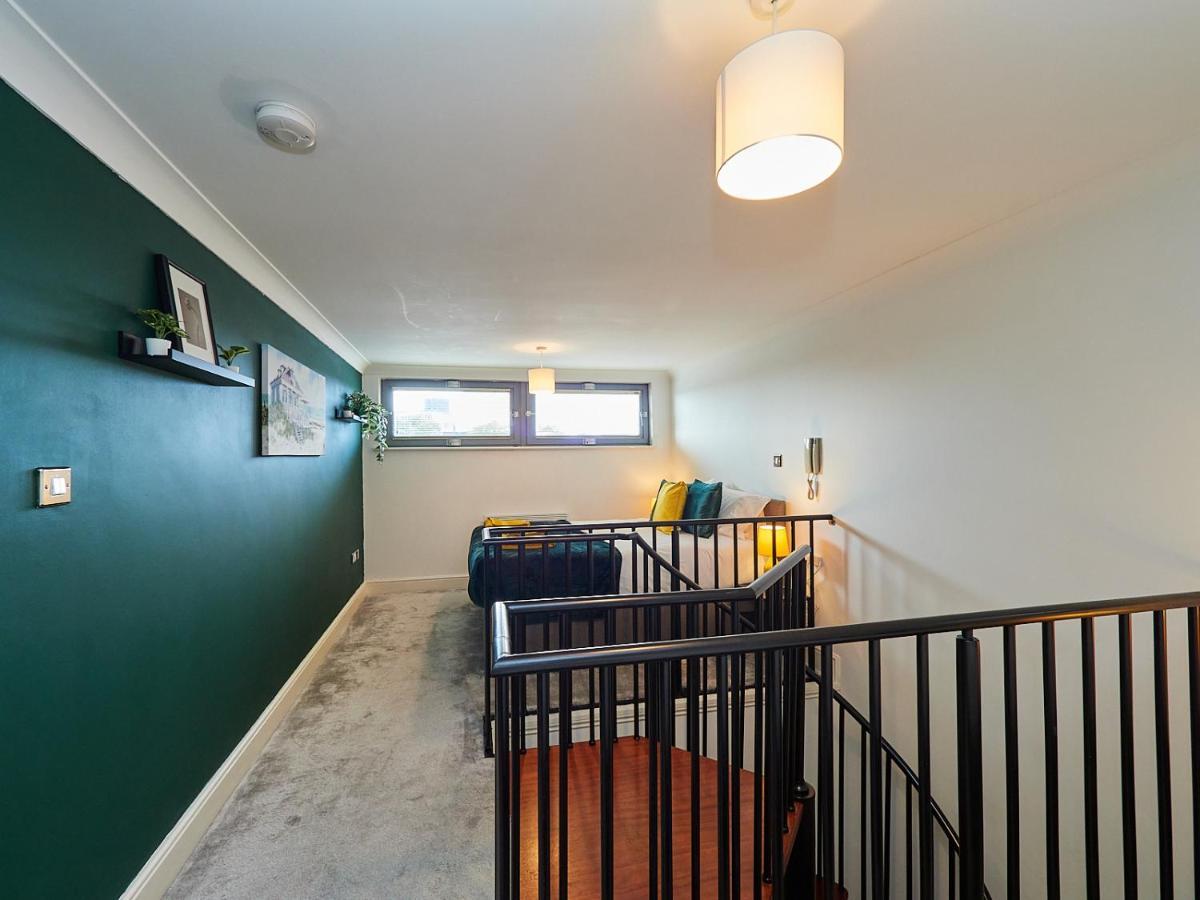 Emerald Suite - Two Story Duplex Apartment - Balcony - Contractors - Family - City Centre - Broadway Plaza - Five Ways - Sleeps 6 Birmingam Exterior foto