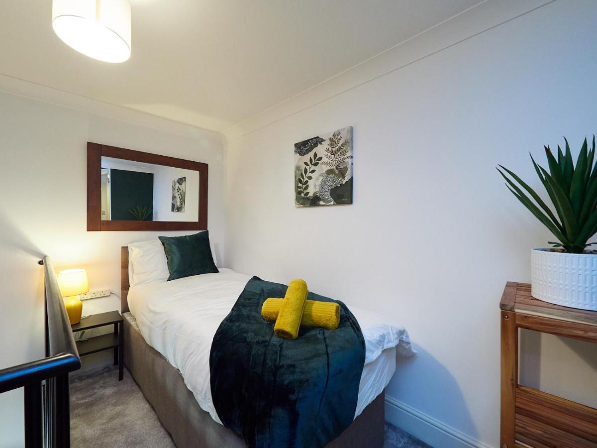 Emerald Suite - Two Story Duplex Apartment - Balcony - Contractors - Family - City Centre - Broadway Plaza - Five Ways - Sleeps 6 Birmingam Exterior foto